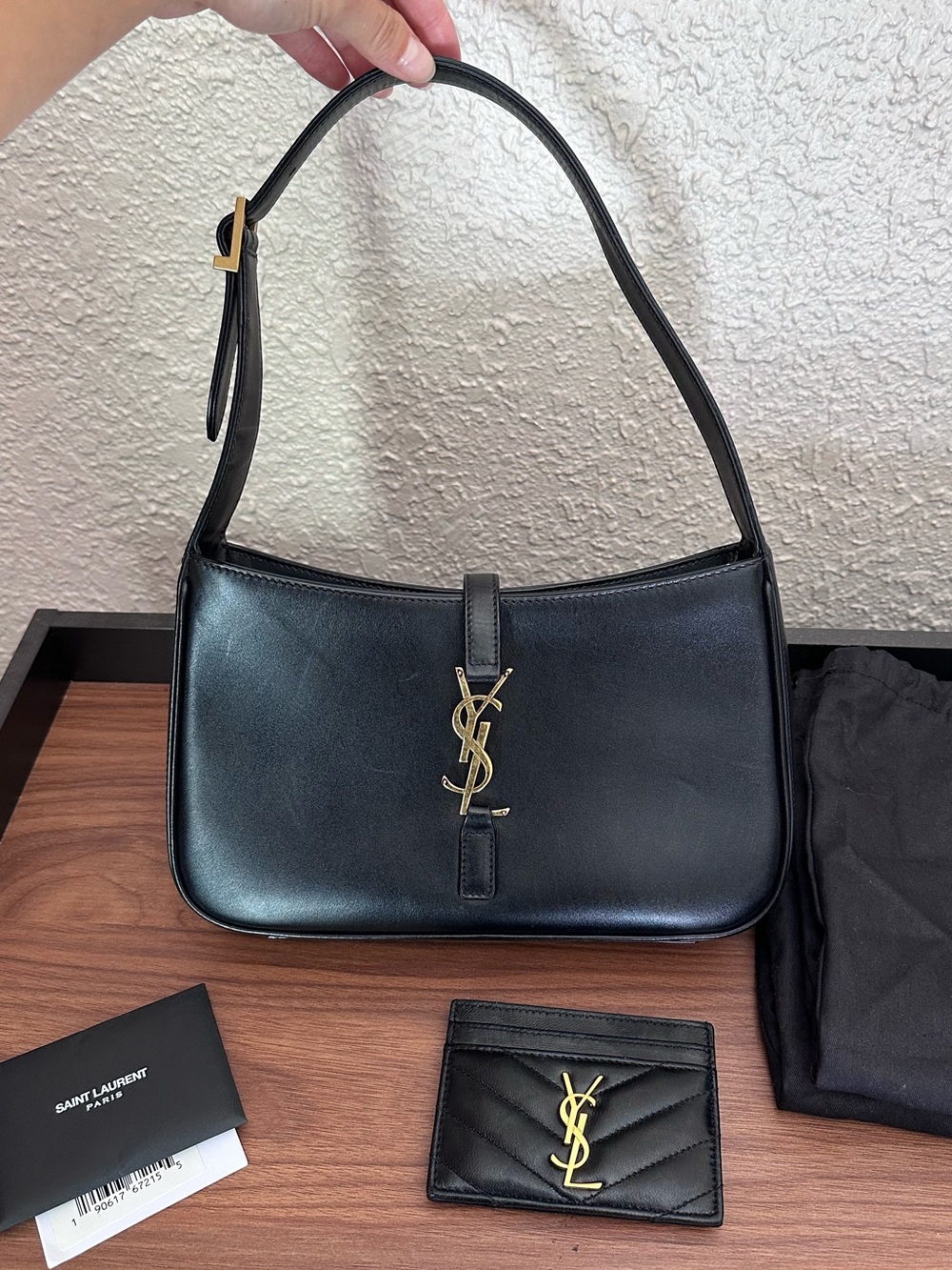 Saint Laurent Le 5 A 7 Bag & Cardholder